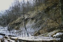 Erosion at Mountain Bluff